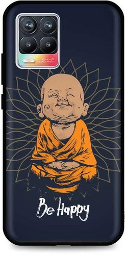 TopQ Realme 8 silicone Be Happy 61357 - Phone Cover - Main image