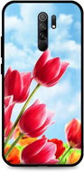 TopQ Xiaomi Redmi 9 silicone Tulips 52932 - Phone Cover