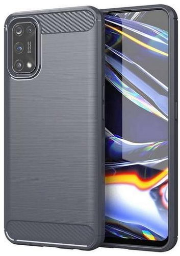 TopQ Realme 7 silicone grey 62023 - Phone Cover - Main image