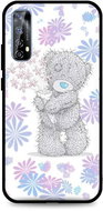 TopQ Realme 7 silicone Floral Teddy 62005 - Phone Cover