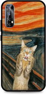 TopQ Realme 7 silicone Scared Cat 61986 - Phone Cover