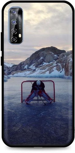 TopQ Realme 7 silicone Hockey Goalie 61983 - Phone Cover - Main image