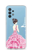 TopQ Samsung A32 silicone Pink Princess 61925 - Phone Cover