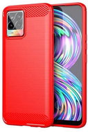 TopQ Realme 8 silicone red 61454 - Phone Cover