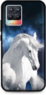 TopQ Realme 8 silicone White Horse 61384 - Phone Cover
