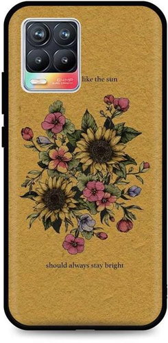 TopQ Realme 8 silicone Bouquet 61353 - Phone Cover - Main image