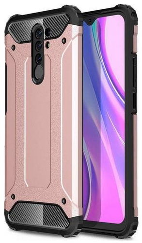 TopQ Xiaomi Redmi 9 Panzer pink 52723 - Phone Cover - Main image