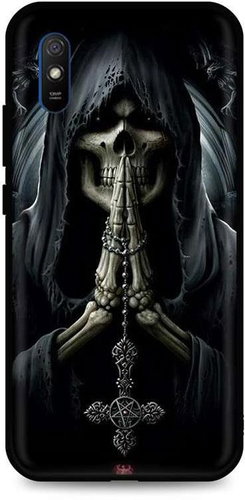 TopQ Xiaomi Redmi 9A silicone Grim Reaper 51759 - Phone Cover - Main image