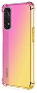 TopQ Realme 7 Silicone Shock Rainbow Pink and Yellow 62037 - Phone Cover