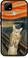 TopQ Realme C21 silicone Scared Cat 61693 - Phone Cover