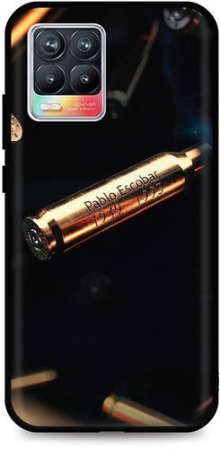 TopQ Realme 8 silicone Pablo Escobar Bullet 61413 - Phone Cover - Main image