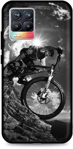 TopQ Realme 8 silicone Mountain Rider 61394 - Phone Cover - Main image