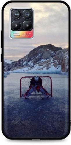 TopQ Realme 8 silicone Hockey Goalie 61389 - Phone Cover - Main image