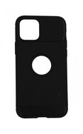 Spigen Rugged Armor iPhone 12 silicone black 53762 - Phone Cover