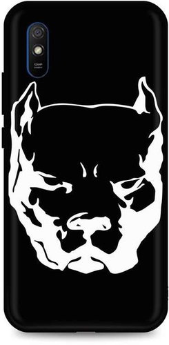 TopQ Xiaomi Redmi 9A silicone Pitbull 51794 - Phone Cover - Main image