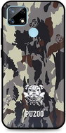 TopQ Realme 7i 3D silicone camouflage with bulldog 62272 - Phone Cover