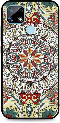 TopQ Realme 7i 3D Silicone Color Mandala 62267 - Phone Cover - Main image