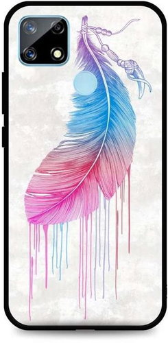 TopQ LUXURY Realme 7i fixed Feather 62253 - Phone Cover - Main image