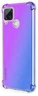 TopQ Realme 7i Silicone Shock Rainbow Purple and Blue 62238 - Phone Cover