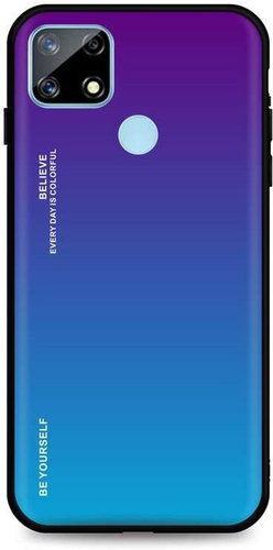 TopQ LUXURY Realme 7i solid rainbow purple 62232 - Phone Cover - Main image