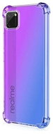 TopQ Realme C11 silicone Shock rainbow purple-blue 62220 - Phone Cover