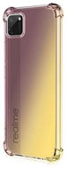 TopQ Realme C11 silicone Shock rainbow purple-yellow 62218 - Phone Cover