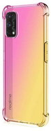 TopQ Realme 7 Pro Silicone Shock Rainbow Pink and Yellow 62173 - Phone Cover