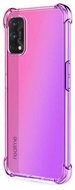 TopQ Realme 7 Pro Silicone Shock Rainbow Pink and Purple 62169 - Phone Cover