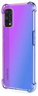 TopQ Realme 7 Pro Silicone Shock Rainbow Purple and Blue 62168 - Phone Cover