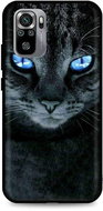 TopQ Xiaomi Redmi Note 10S silicone Dark Cat 62301 - Phone Cover