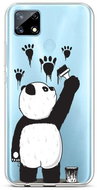 TopQ Realme 7i silicone Rebel Panda 62292 - Phone Cover