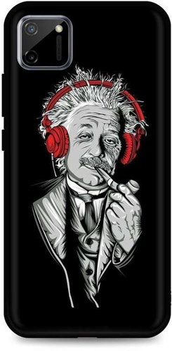 TopQ Realme C11 silicone Albert Einstein 62349 - Phone Cover - Main image