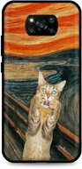 TopQ Xiaomi Poco X3 Pro silicone Scared Cat 62332 - Phone Cover