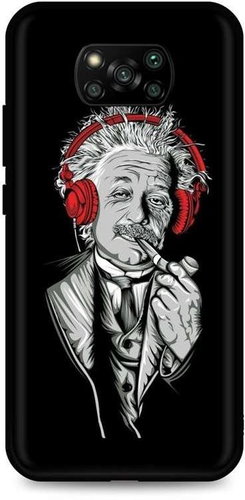 TopQ Xiaomi Poco X3 Pro silicone Albert Einstein 62411 - Phone Cover - Main image