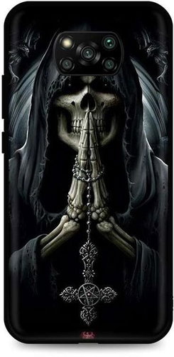 TopQ Xiaomi Poco X3 Pro silicone Grim Reaper 62406 - Phone Cover - Main image