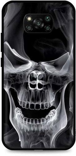 TopQ Xiaomi Poco X3 Pro silicone Deadly Smoke 62405 - Phone Cover - Main image