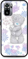 TopQ Xiaomi Redmi Note 10S silicone Floral Teddy 62391 - Phone Cover