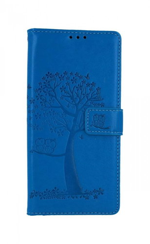 TopQ Xiaomi Redmi 9 Book Blue Tree Owls 53906 - Phone Cover - Main image