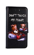 TopQ iPhone SE 2020 book Don't Touch Bear 49755 - Phone Case