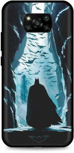 TopQ Xiaomi Poco X3 Pro silicone Dark Batman 62478 - Phone Cover - Main image