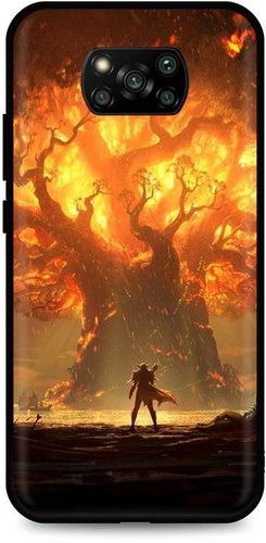 TopQ Xiaomi Poco X3 Pro silicone Warcraft 62475 - Phone Cover - Main image