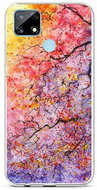 TopQ Realme 7i Silicone Abstract Tree 62505 - Phone Cover
