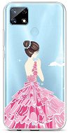 TopQ Realme 7i silicone Pink Princess 62498 - Phone Cover