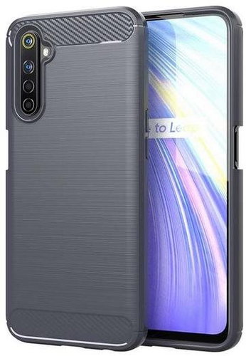 TopQ Realme C11 silicone grey 62495 - Phone Cover - Main image