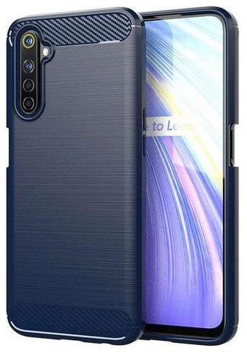 TopQ Realme C11 silicone blue 62494 - Phone Cover - Main image