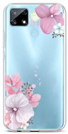 TopQ Realme 7i silicone Violet Blossom 55049 - Phone Cover