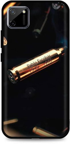 TopQ Realme C11 silicone Pablo Escobar Bullet 62595 - Phone Cover - Main image