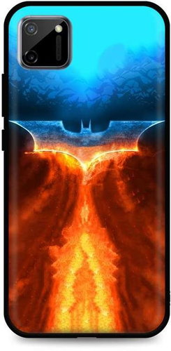 TopQ Realme C11 silicone Fiery Batman 62579 - Phone Cover - Main image