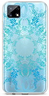 TopQ Realme 7i silicone Blue Mandala 62539 - Phone Cover
