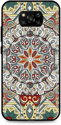 TopQ Xiaomi Poco X3 Pro 3D silicone Color mandala 62670 - Phone Cover - Main image